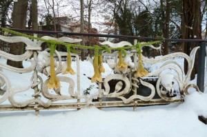 Schlossgarten im Winter  